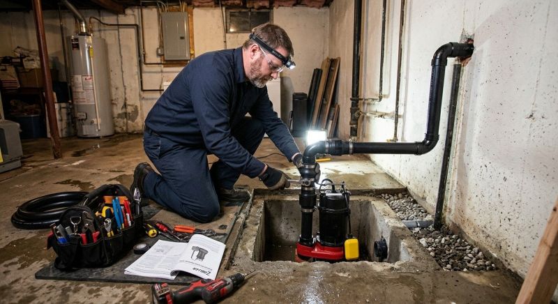 Ejector Pump Installation in Auburn, AL